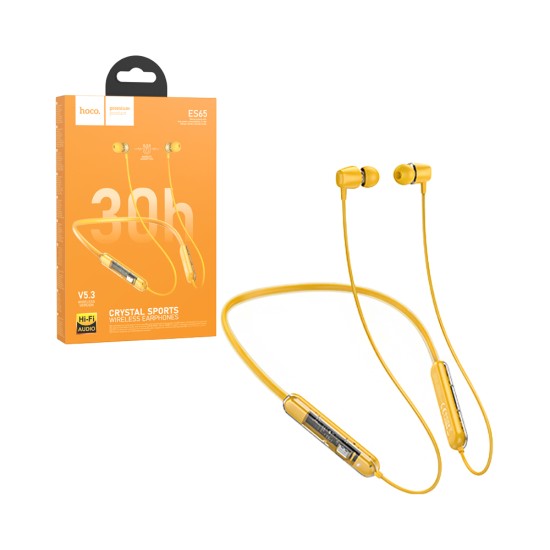 Hoco True Wireless Earbuds ES65 Scout Bluetooth Yellow